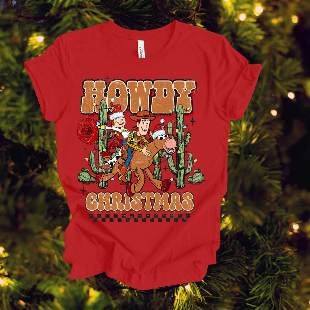 Toy Howdy Christmas Shirt for Kids and Adults