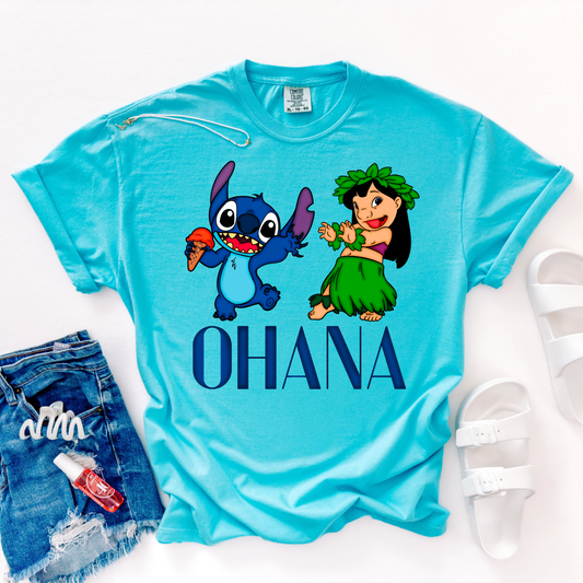 Ohana Shirt - YOUTH & ADULTS - Comfort Colors