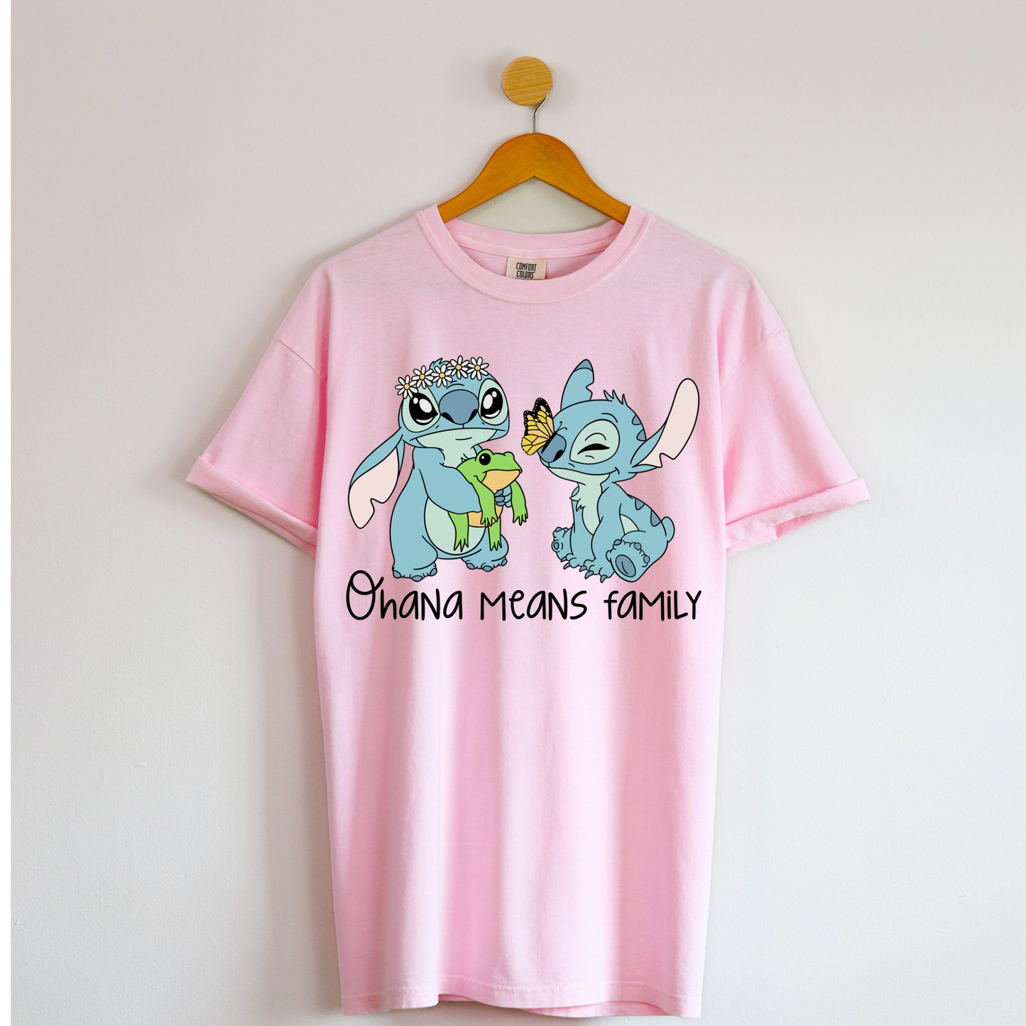 Ohana Means Family Shirt - YOUTH & ADULTS - Comfort Colors