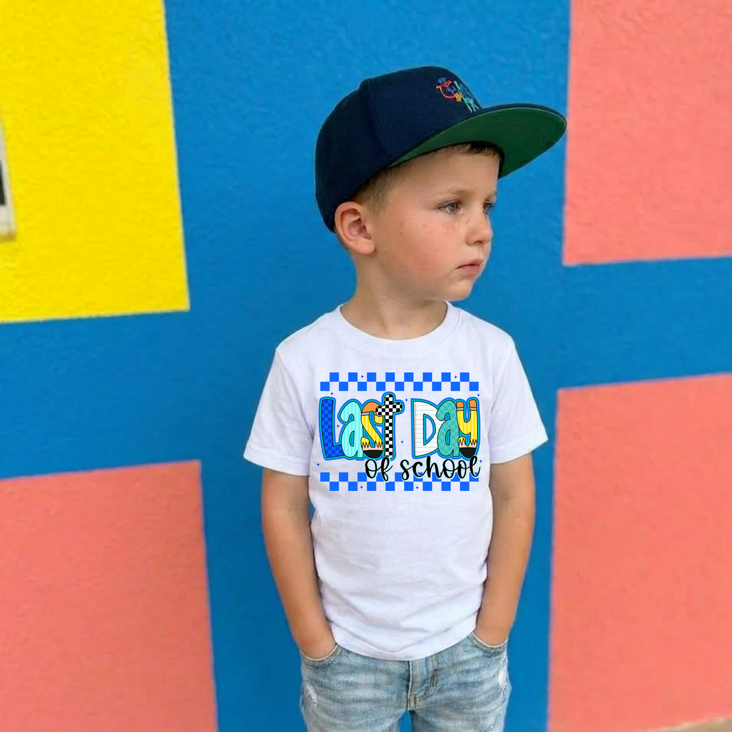 Retro Last Day of School Shirt for Boys | Funny End of School Tee | Kids School Celebration Shirt | Last Day Outfit