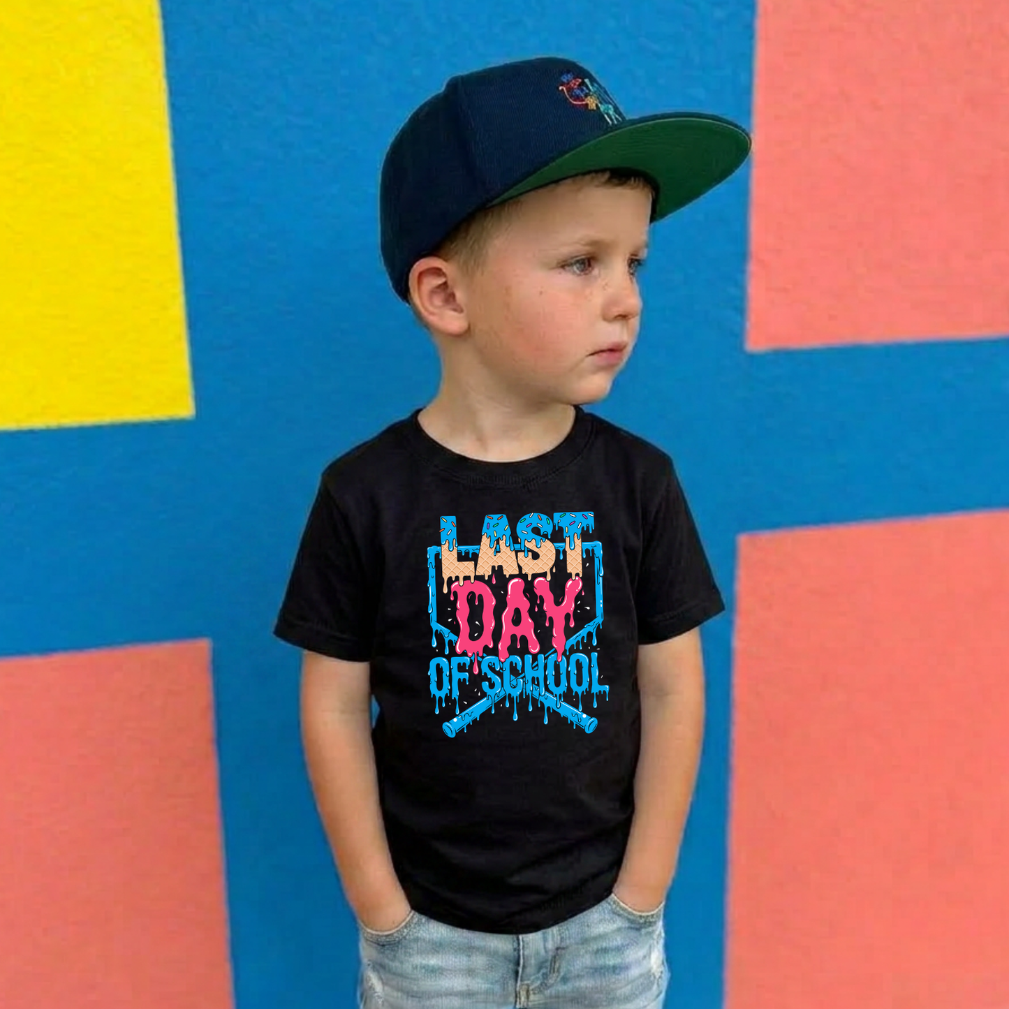 Baseball Drip Last Day of School Shirt for Boys | Funny End of School Tee | Kids School Celebration Shirt | Last Day Outfit