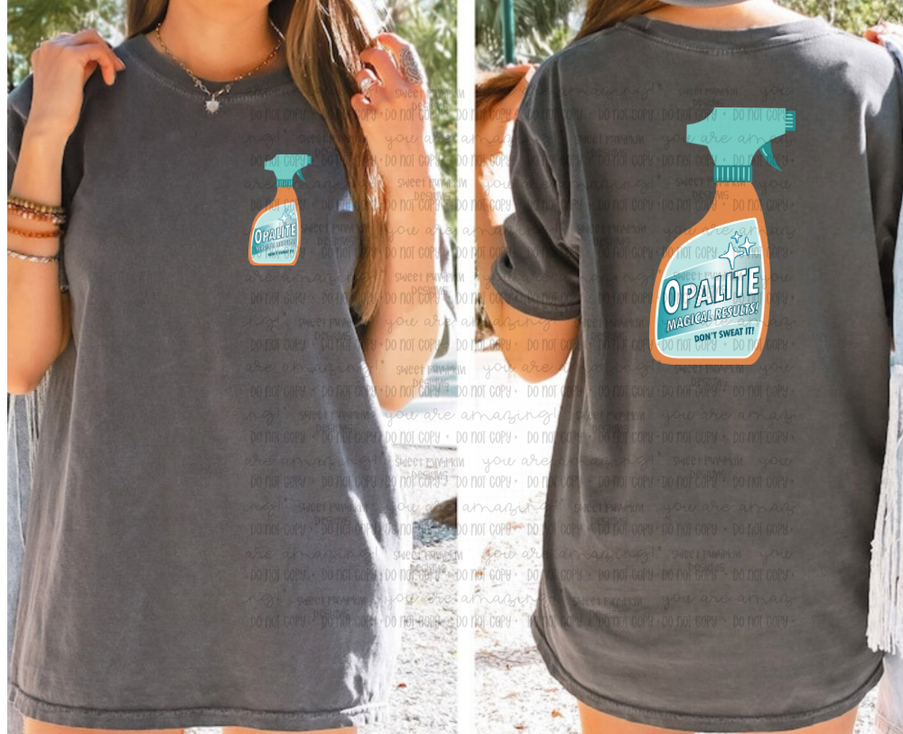 Opal1te Spray Bottle Shirt