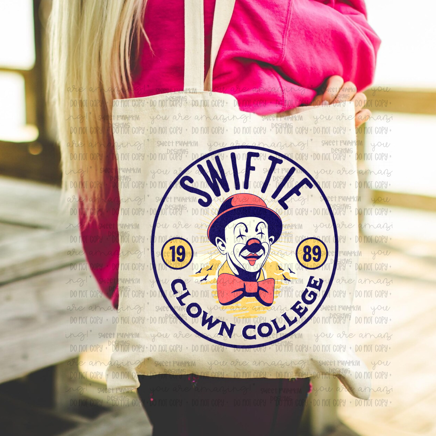 Clown college Tote Bag