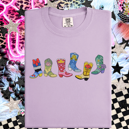Princess Cowgirl Boot Shirt