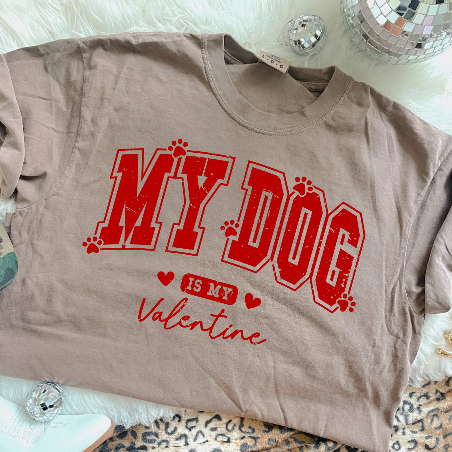My dog is my valentine