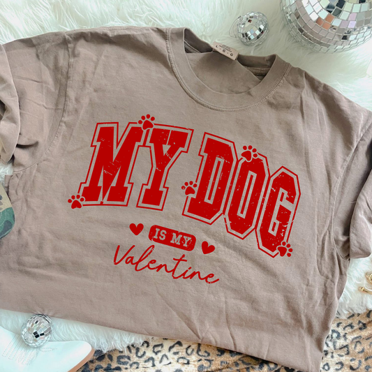 My dog is my valentine