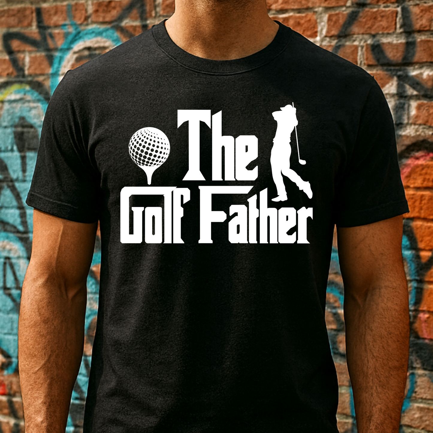 The Golf Father Men’s T-Shirt | Funny Golf Dad Shirt | Father’s Day Gift for Golf Lovers | Bella Canvas Tee