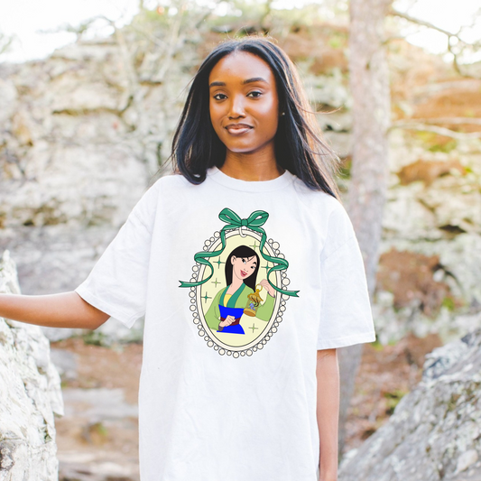 Princess M Coquette Mirror Bow Shirt