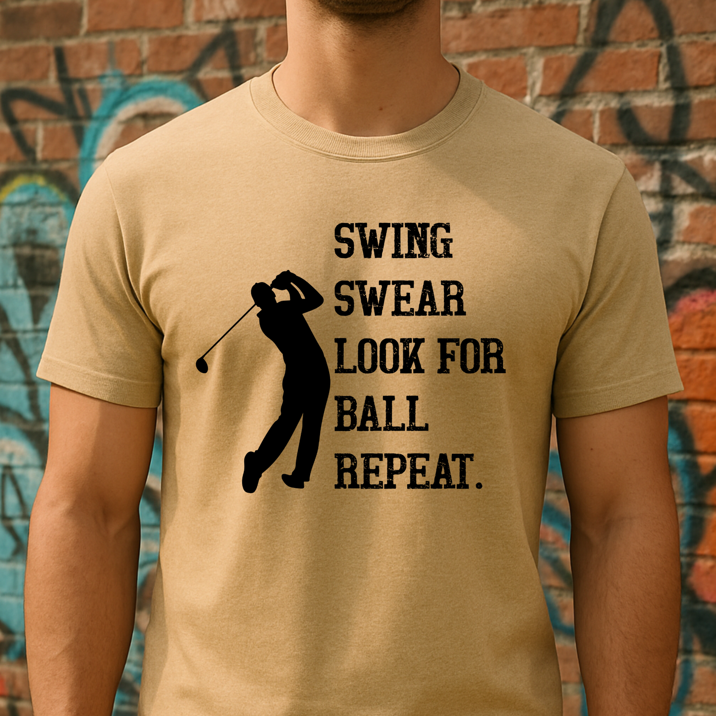 Funny Golf Men’s T-Shirt | Golf Lover Shirt for Men | Gift for Dad Golfer | Bella Canvas Tee