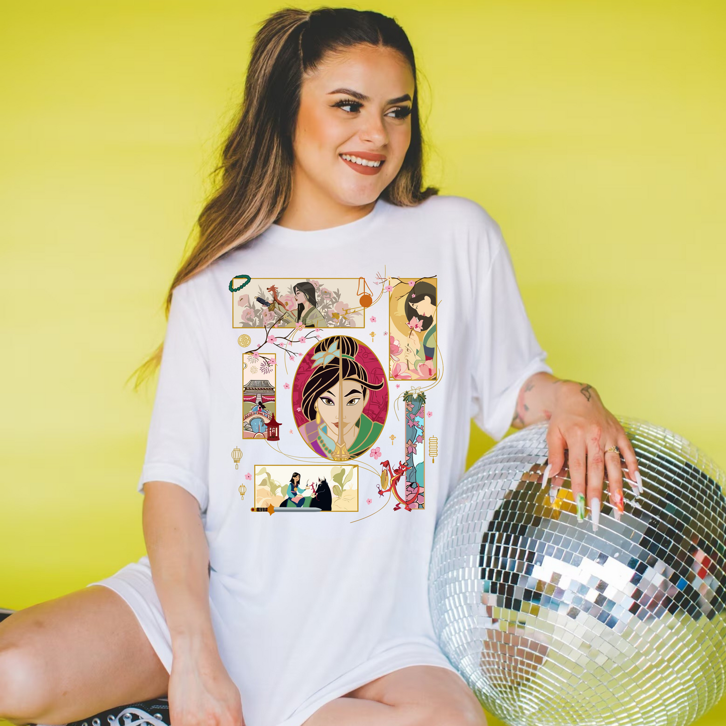 Princess M Collage Shirt