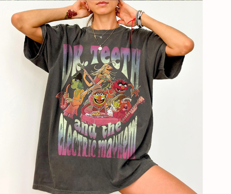 DR TEETH TANK OR TEE - COMFORT COLORS - MAGICAL PARK DAY VACATION TOP