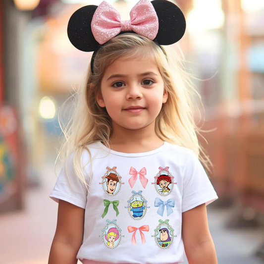 TOY BOW SHIRT FOR KIDS