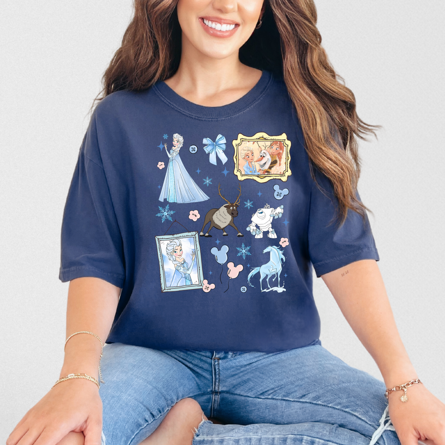 Frozen Comfort Colors Tshirt  | Cozy Park Day Shirt