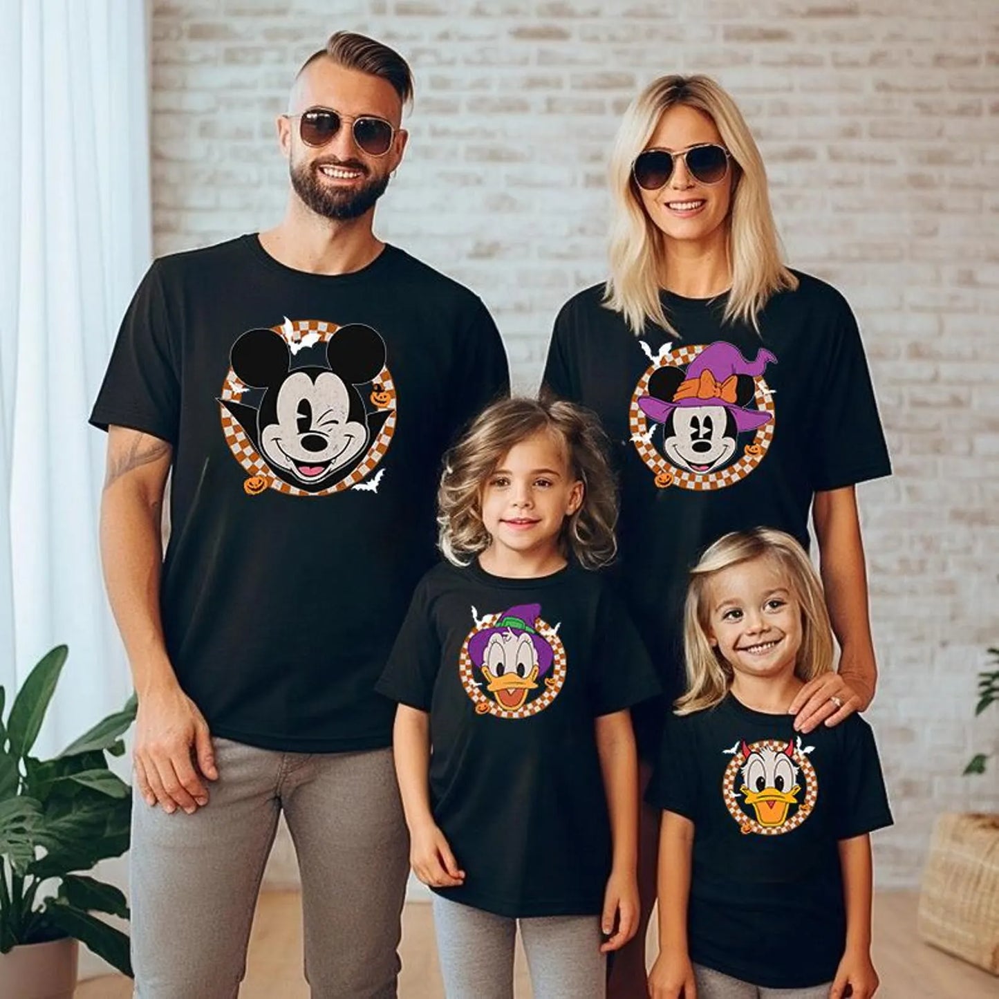 Magical Halloween Trip - Mouse Gang Checkered Shirts