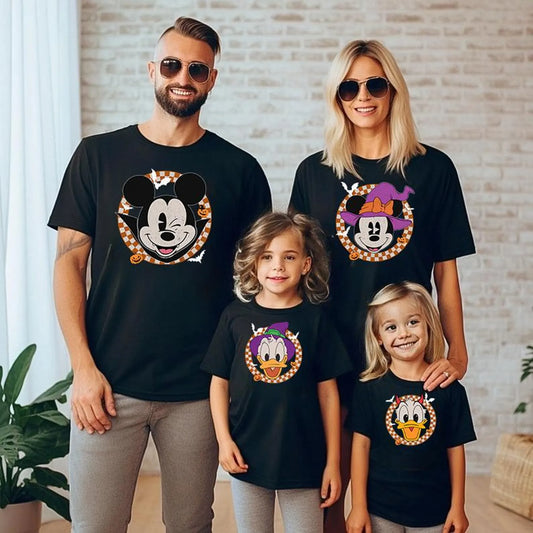 Magical Halloween Trip - Mouse Gang Checkered Shirts