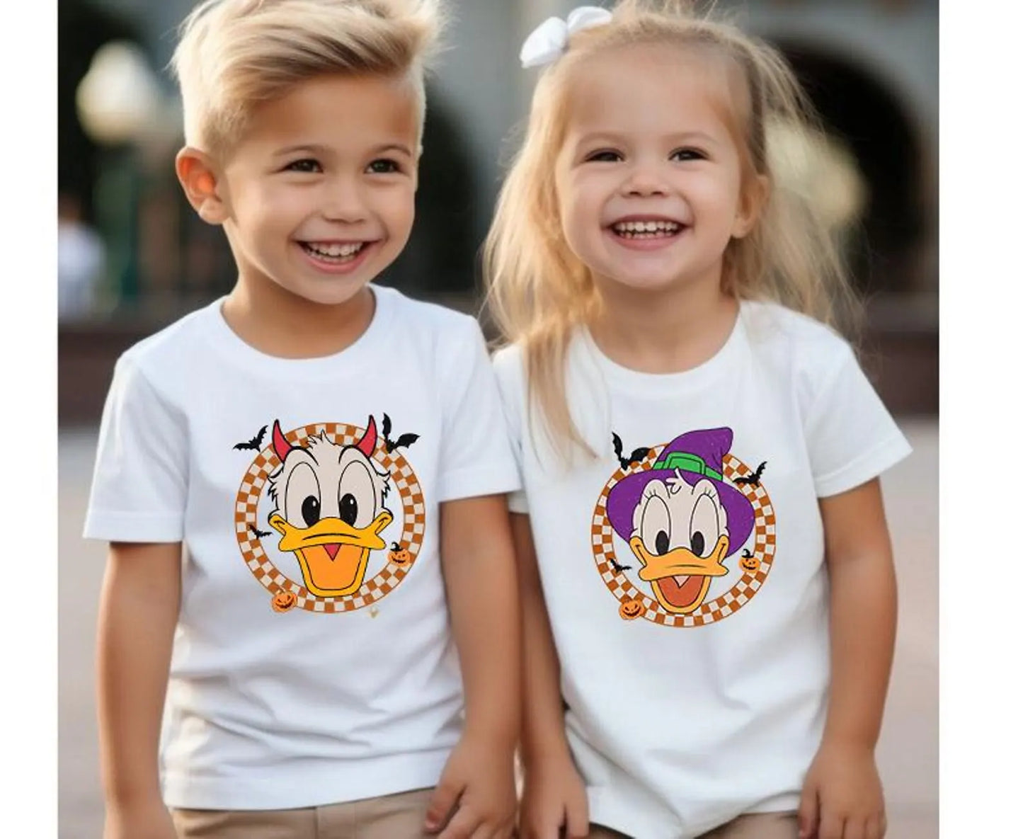 Magical Halloween Trip - Mouse Gang Checkered Shirts