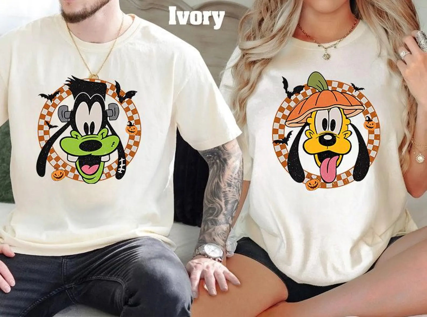 Magical Halloween Trip - Mouse Gang Checkered Shirts