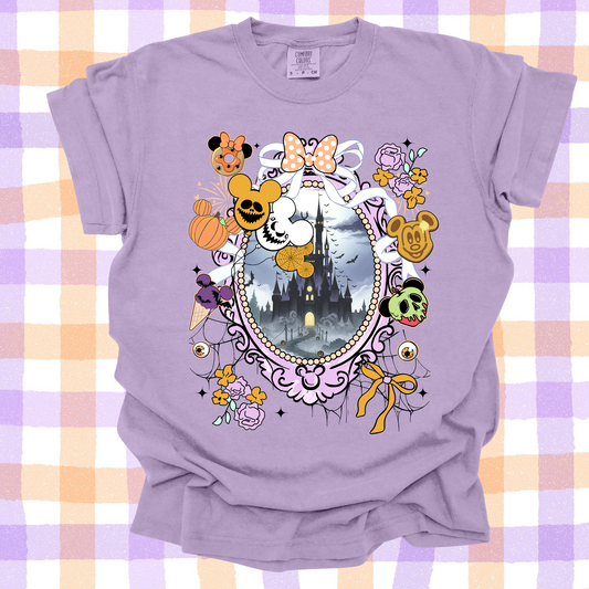 Halloween Castle Coquette Mirror Shirt