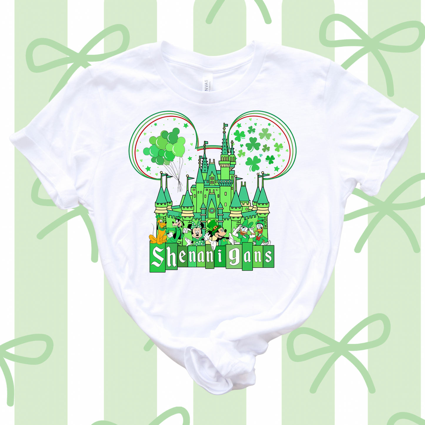 SHENANIGANS CASTLE - MAGICAL MOUSE ST. PATRICK’S DAY SHIRT