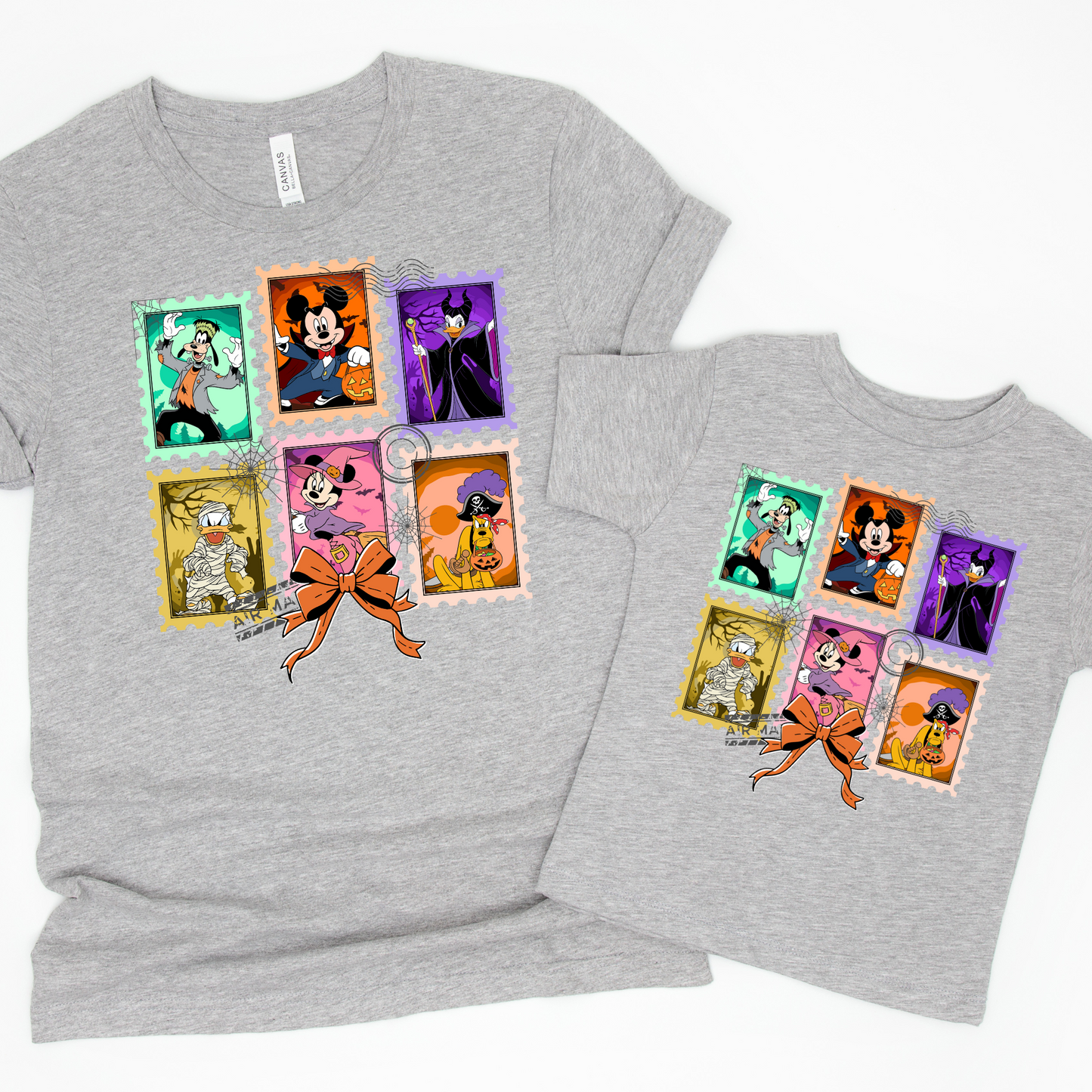 Magical Halloween Mouse and Friends Stamps Shirts Kids and Adults