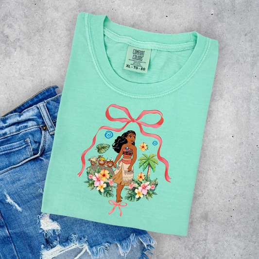HAWAIIAN PRINCESS BOW SHIRT