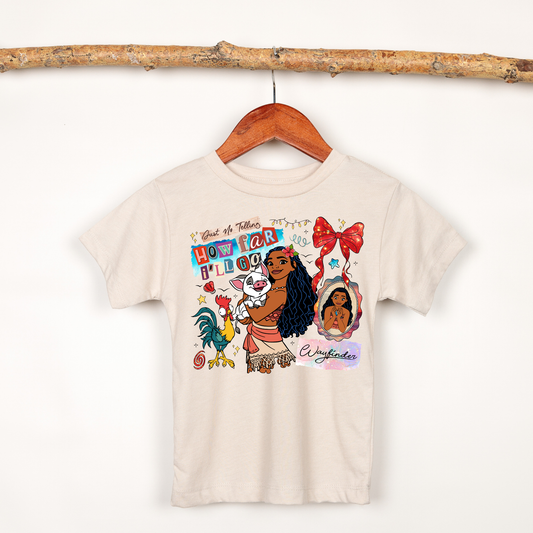 HAWAIIAN WAYFINDER PRINCESS Shirt for Kids