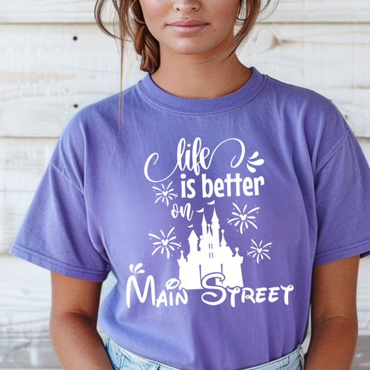Life Is Better On Main Street Shirt