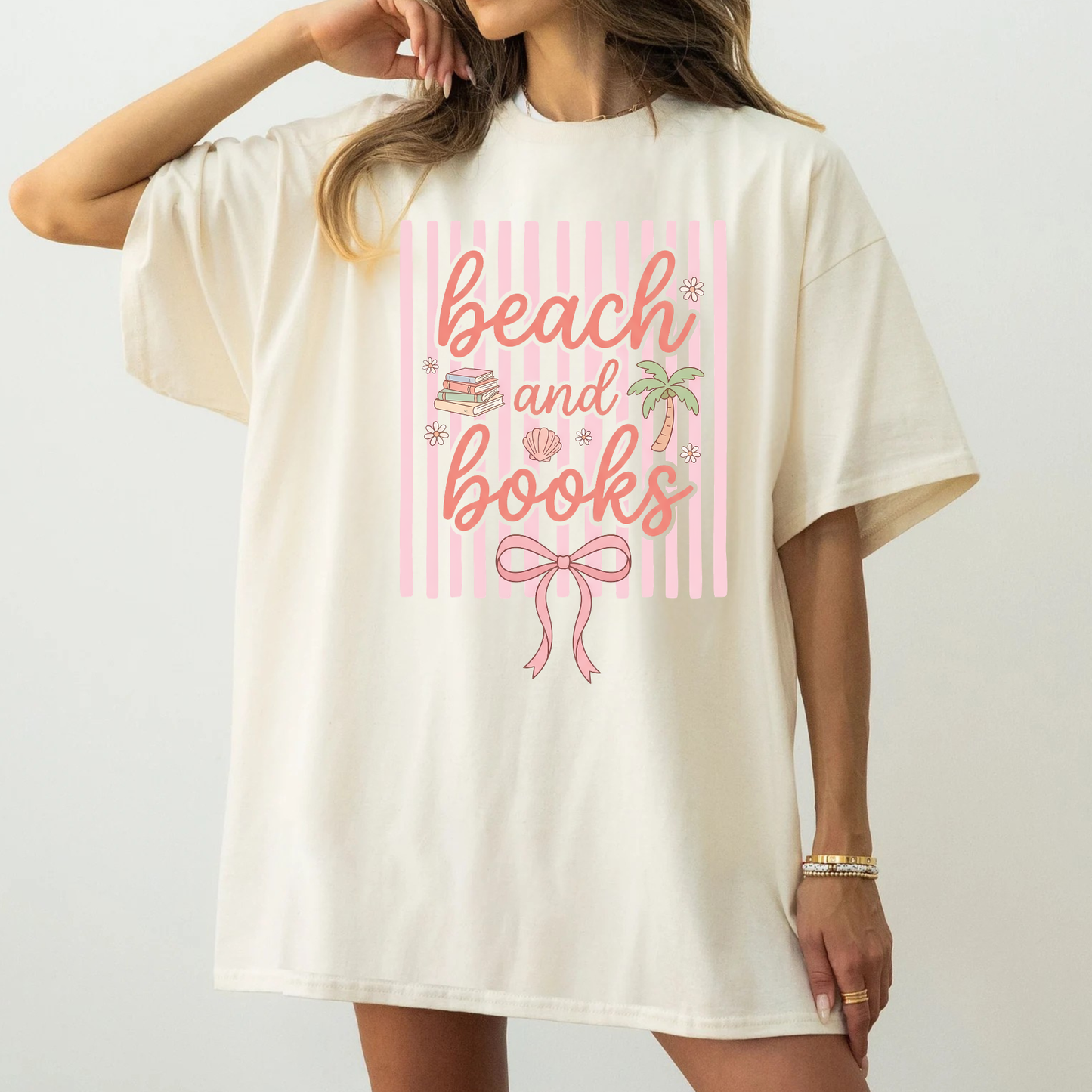 Beach & Books Shirt - Bella Canvas - This Weeks Picks