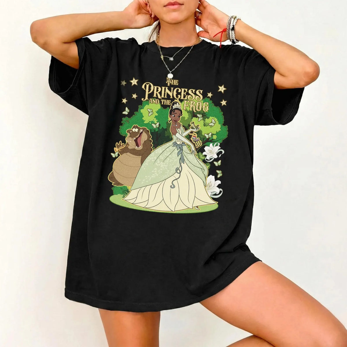 PRINCESS TIANA & FROG SHIRT | Magical Theme Park Shirt & Tank | Adult Comfort Colors Tee
