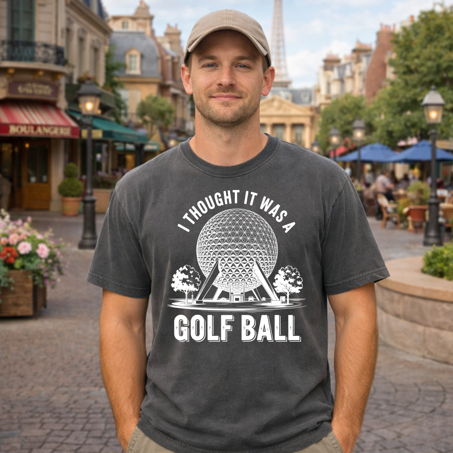 I THOUGHT IT WAS A GOLF BALL