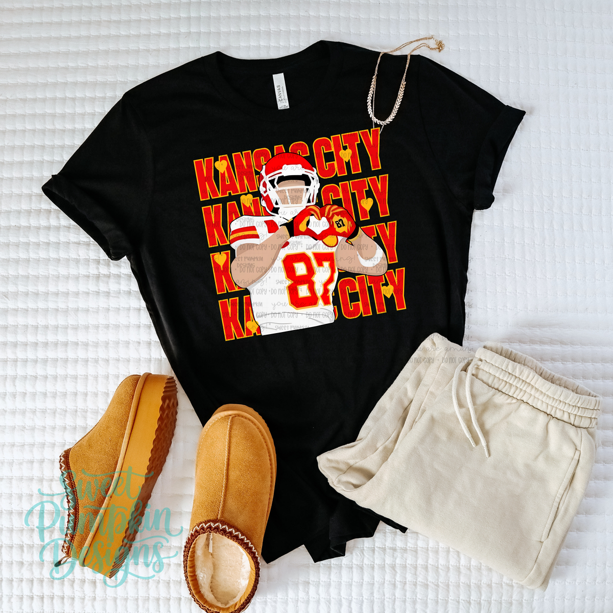 KC HEART HANDS FOOTBALL - 10 MINUTES TO SPARE SALE