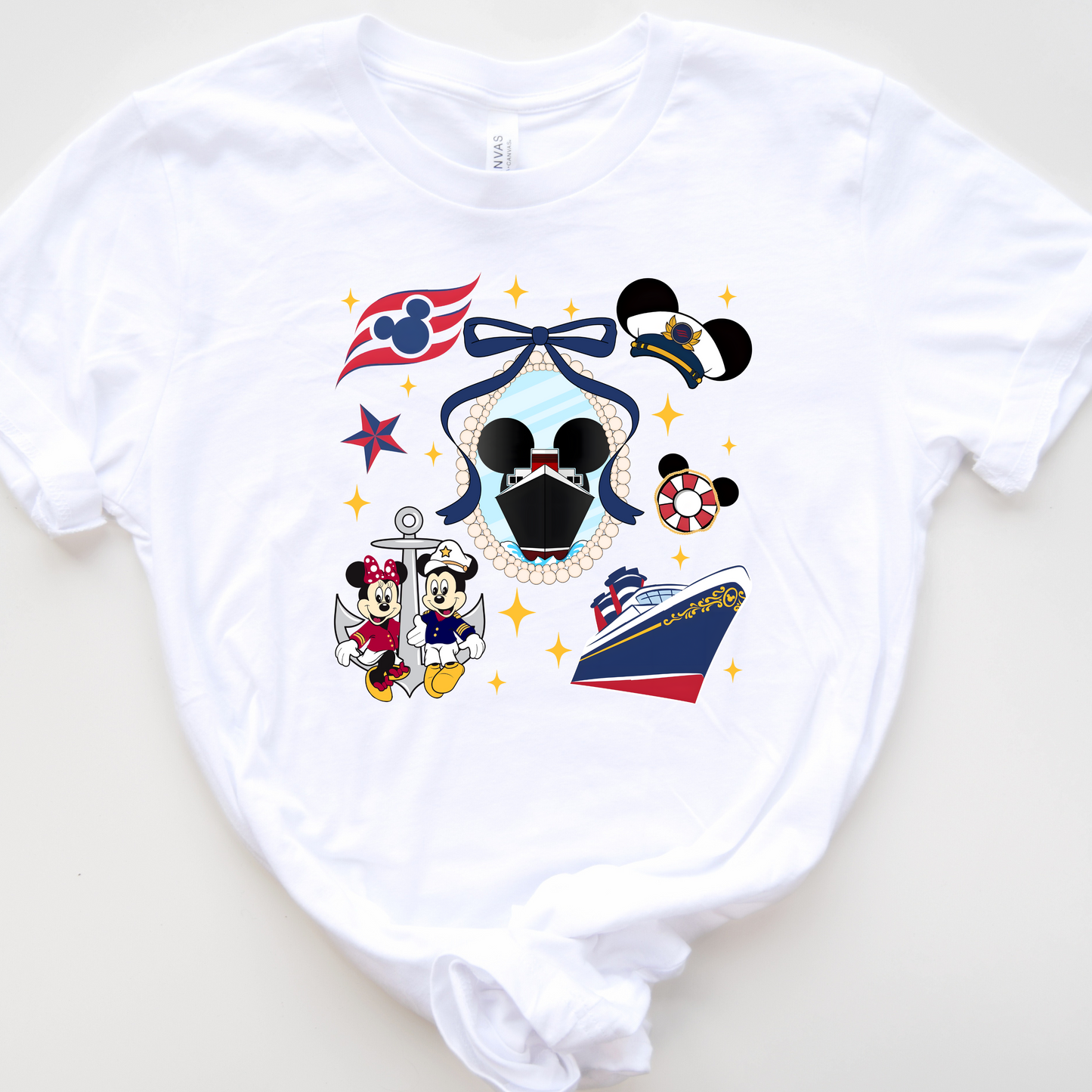 Coquette Mouse Cruise Shirt for Adults and Kids
