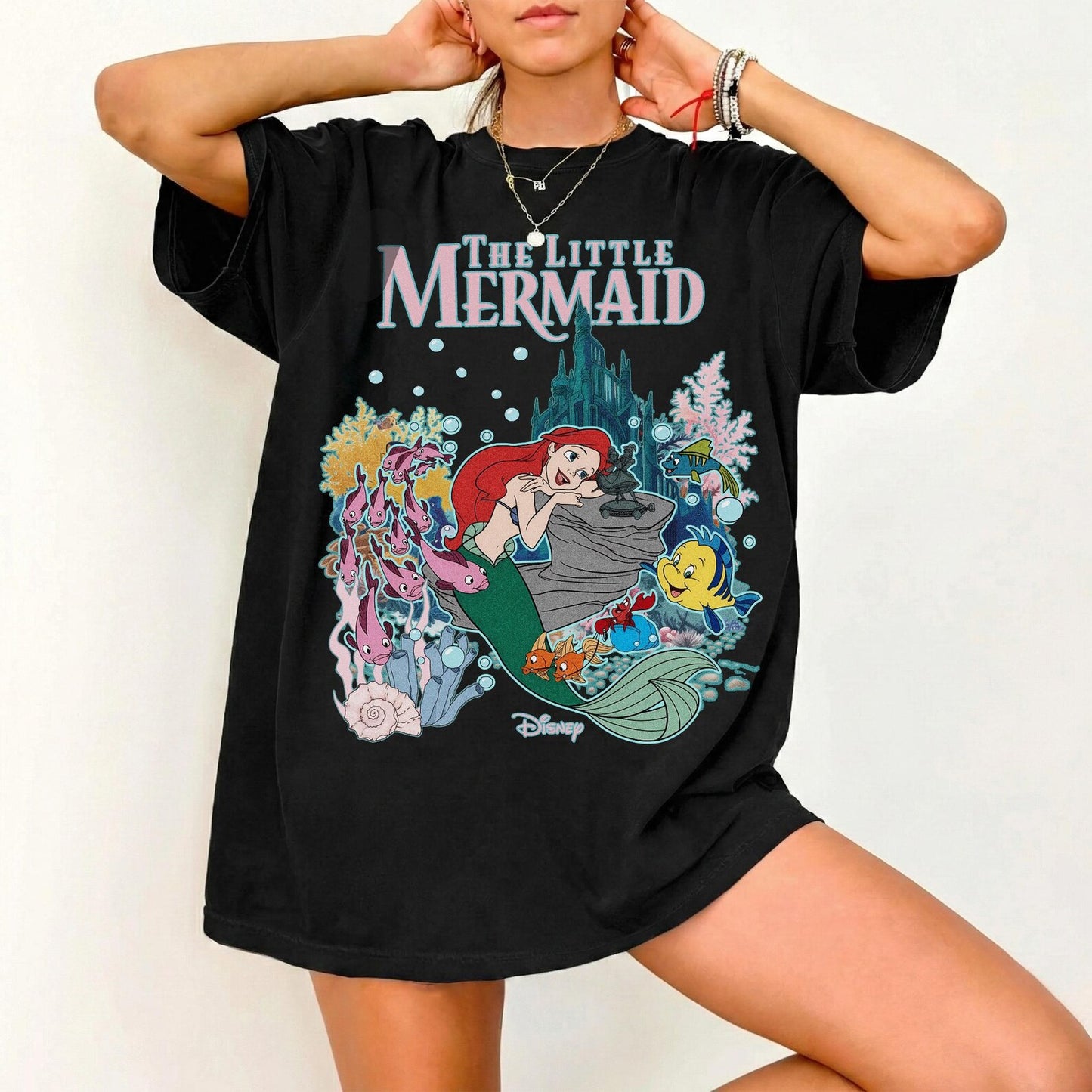 Mermaid TSHIRT OR TANK - ADULTS & KIDS 90’S SUMMER COLLECTION