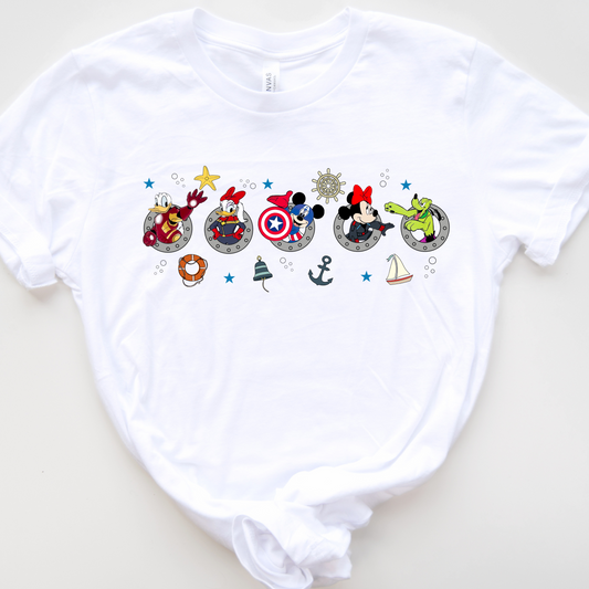 Superhero Cruise Shirt for Adults and Kids