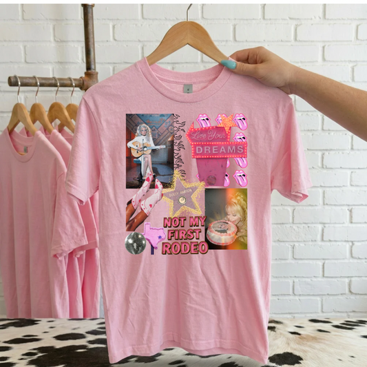 Not My First Rodeo Country Music Graphic Shirt