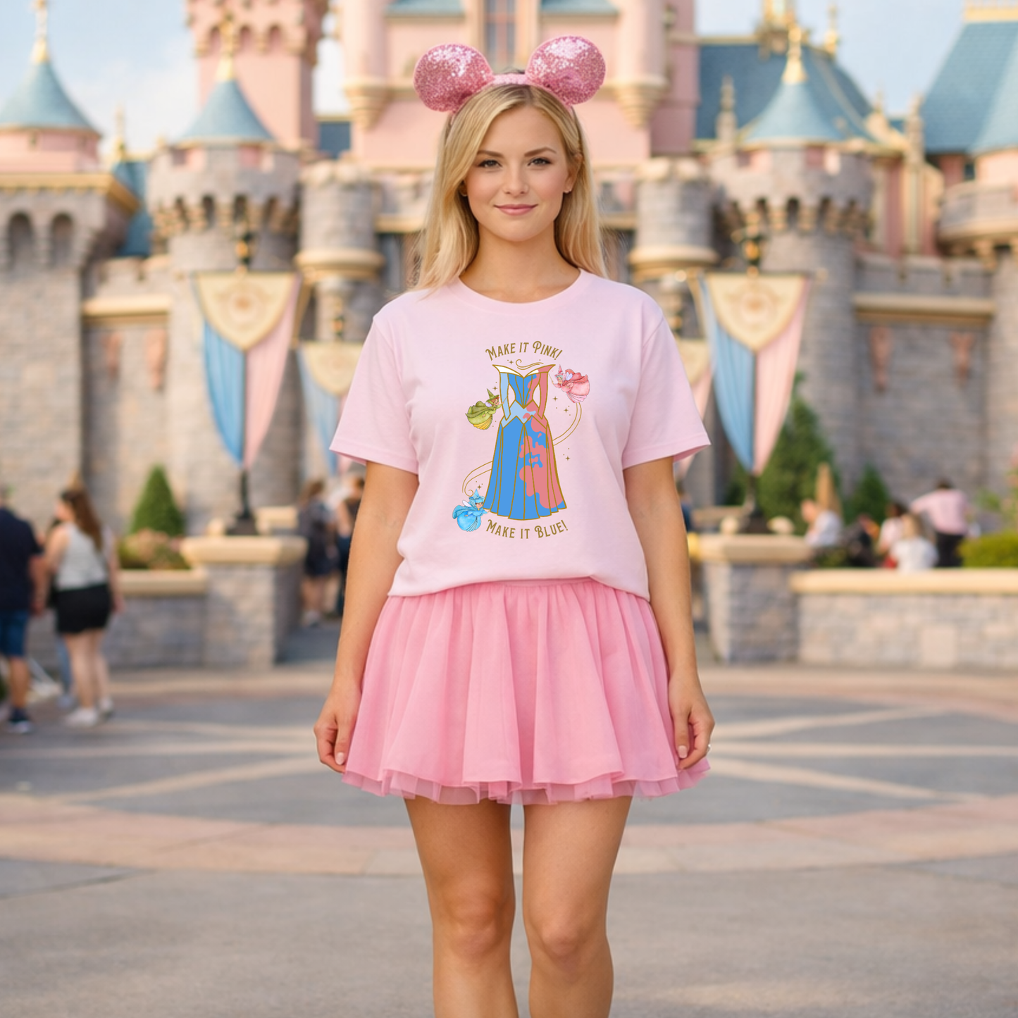MAKE IT PINK MAKE IT BLUE SHIRT