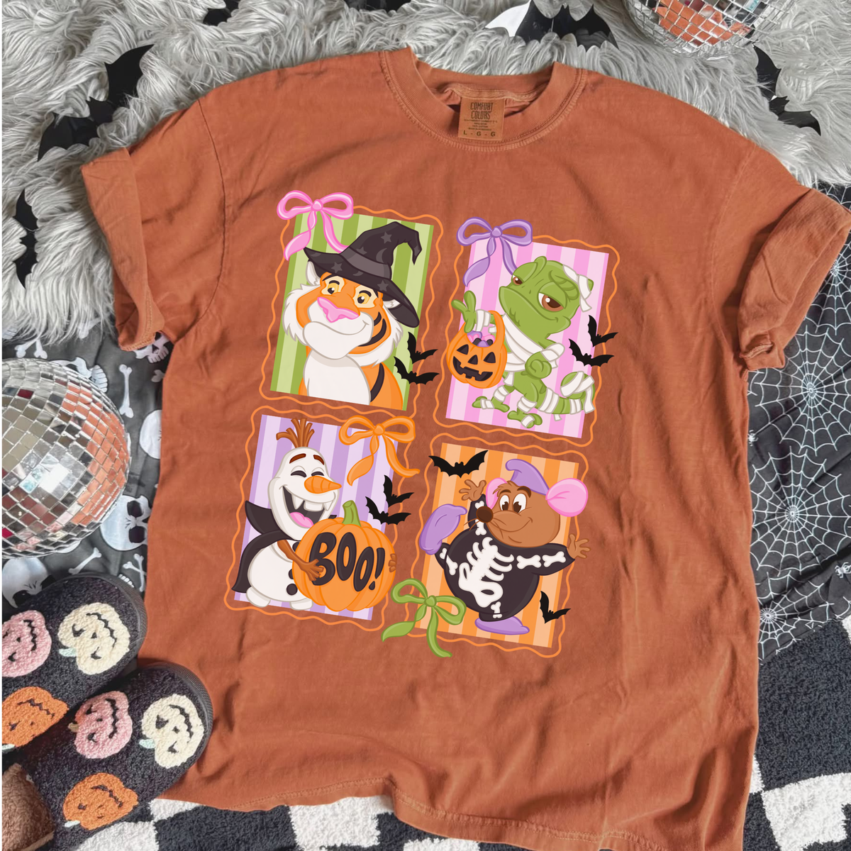 HALLOWEEN SIDEKICKS COMFORT COLORS SHIRT