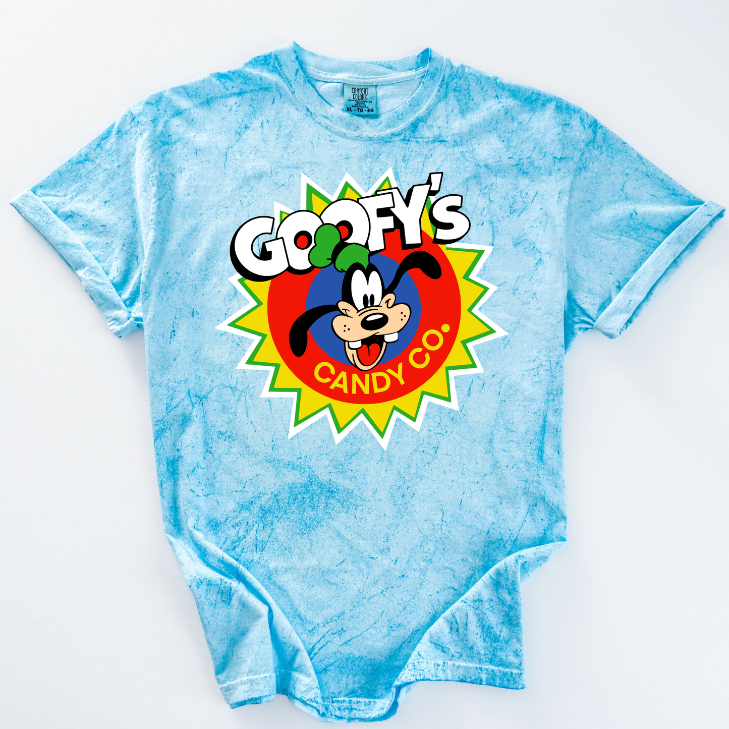 Goof Candy Co Color Blast Comfort Colors Shirt