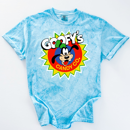 Goof Candy Co Color Blast Comfort Colors Shirt