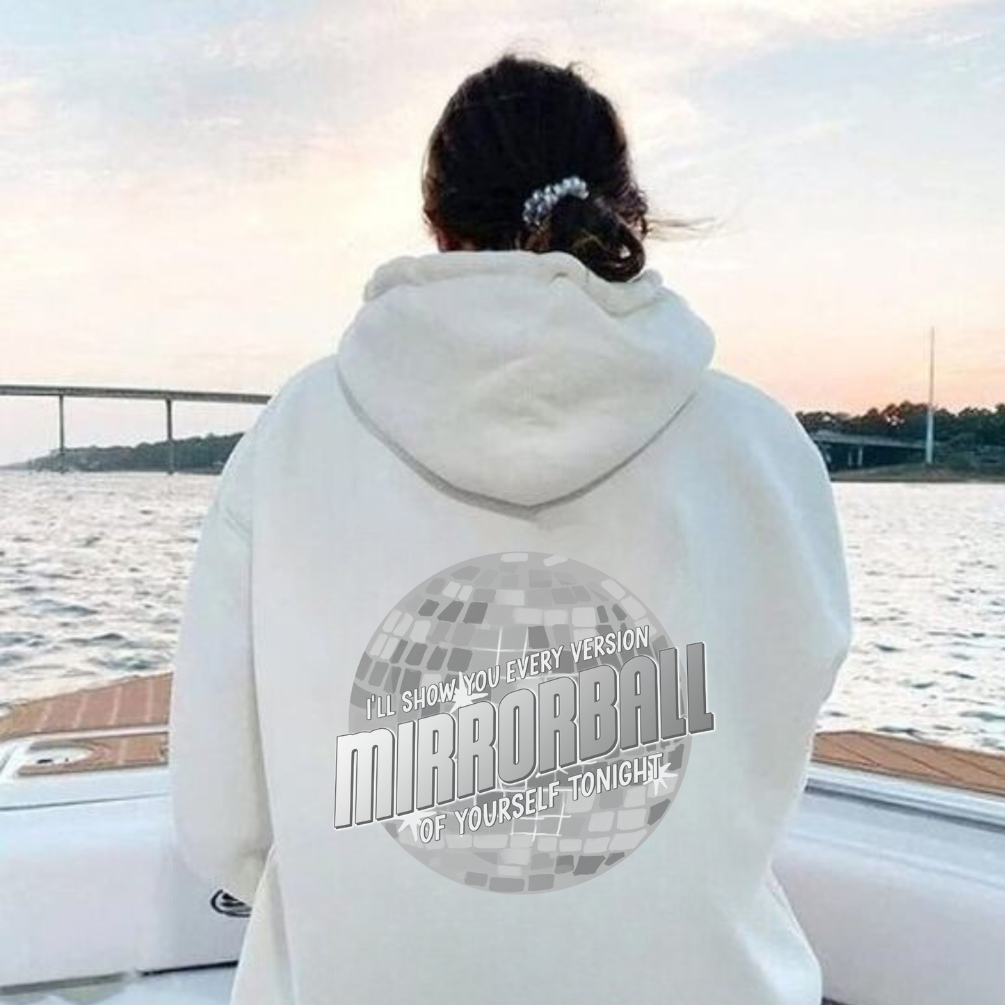 MIRRORBALL HOODIE