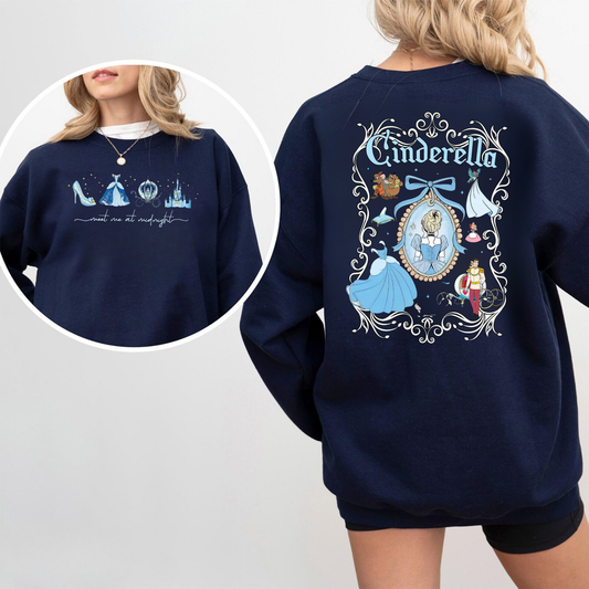 Princess Cindy Meet Me at Midnight Crewneck Sweatshirt