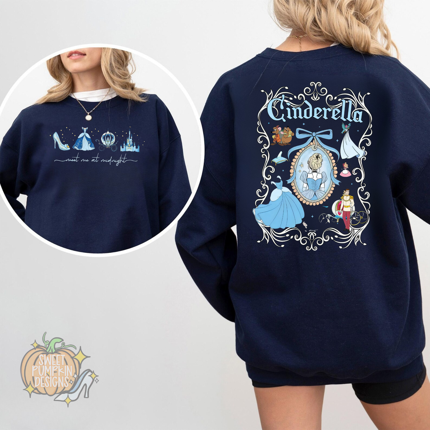 Princess Cindy Meet Me at Midnight Crewneck Sweatshirt