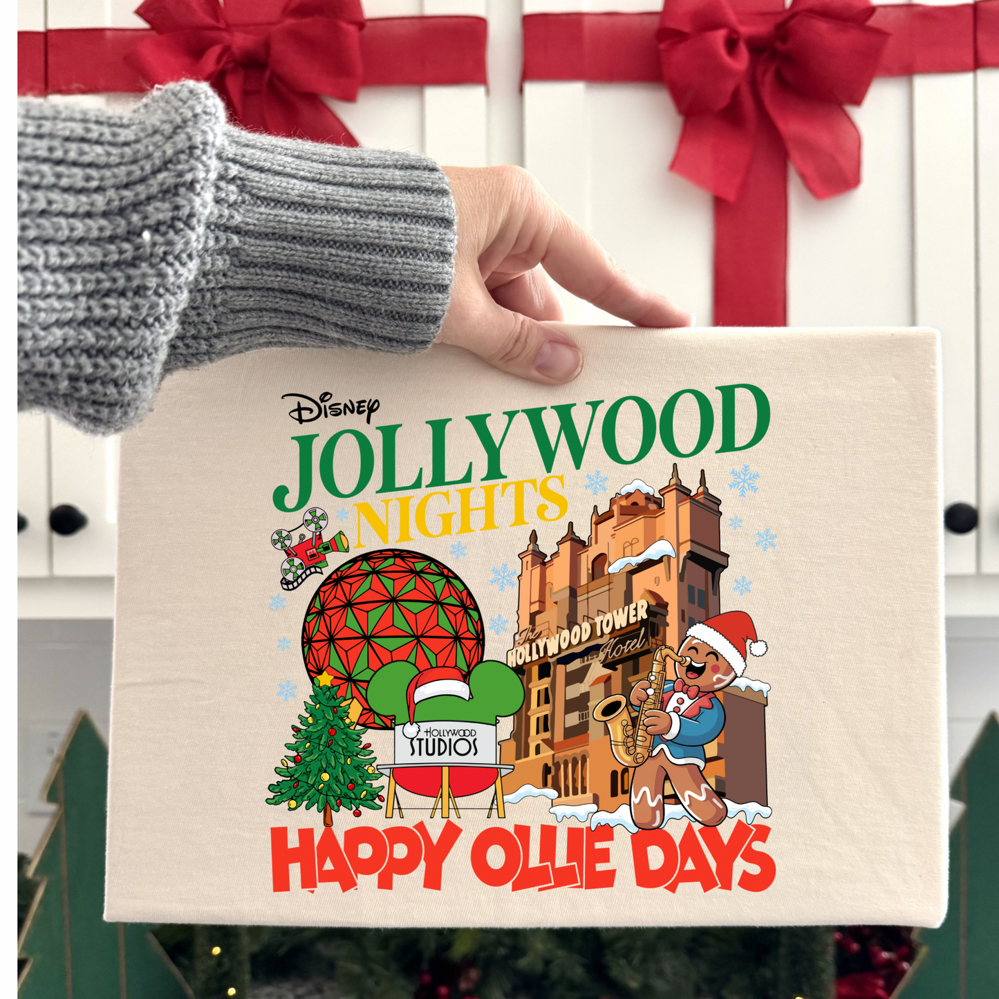 Jollywood Christmas Shirt for Kids and Adults