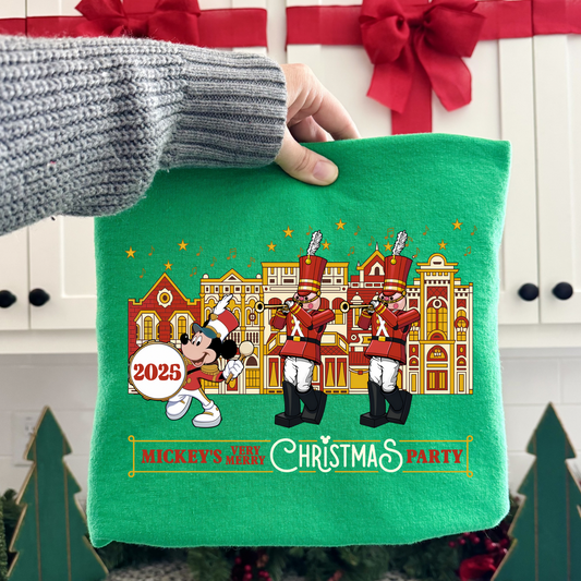 Mouse Nutcracker Parade Christmas Shirt for Kids and Adults