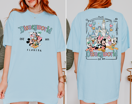 DW CHARACTER Shirt | Cute Theme Park Shirt | Vacation Outfit Tee