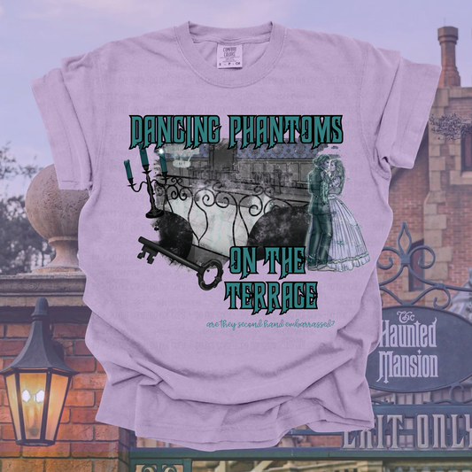 DANCING PHANTOMS ON THE TERRACE SHIRT