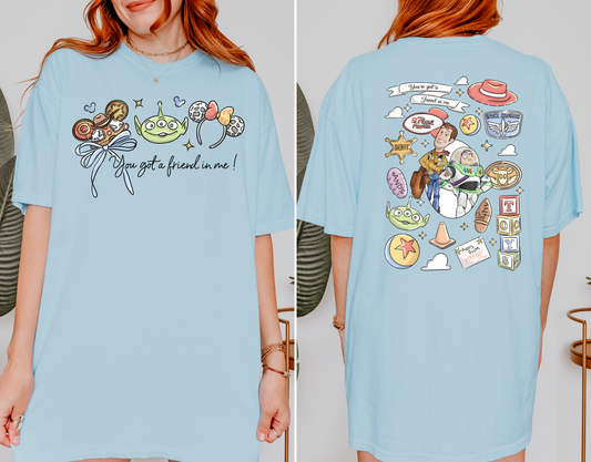 You Got a Friend Shirt | Cute Theme Park Shirt | Vacation Outfit Tee
