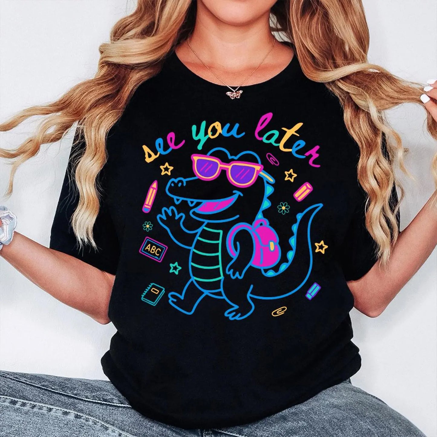 Later Gator Teacher Shirt | End of School Year Teacher Tee | Funny Last Day of School Shirt | Teacher Appreciation Gift