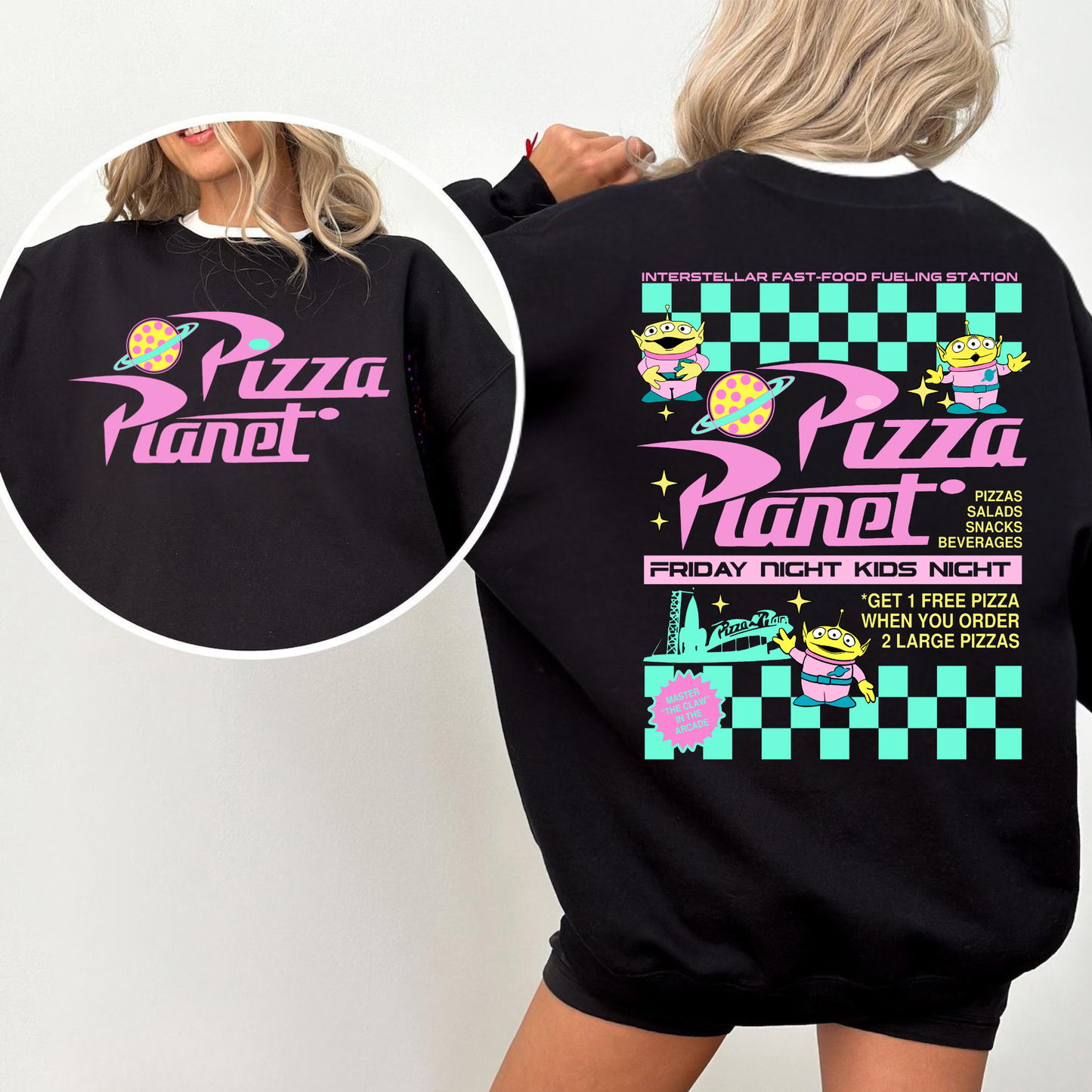 Pizza Planet Crewneck Sweatshirt
