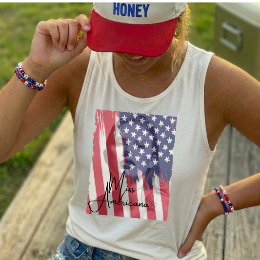 Miss Americana TANK OR TEE - COMFORT COLORS